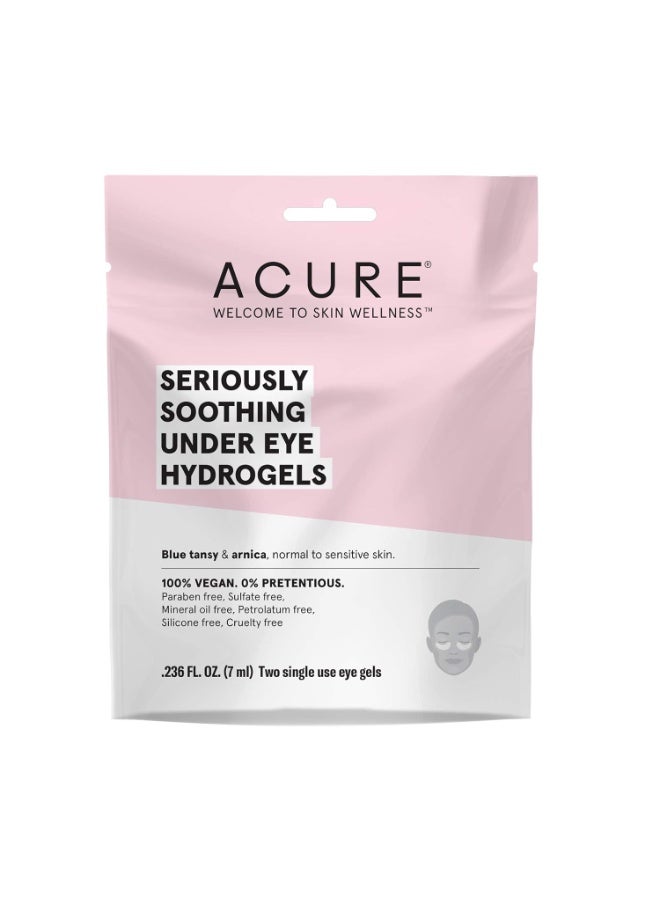 Acure Seriously Soothing Under Eye Hydrogels 0 24 Fl Oz